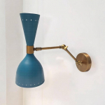 1950. aastate keskp&auml;rane seinavalgusti Itaalia moodne kaasaegne Stilnovo stiil Diablo seinavalgustid lamp (Vallaline)