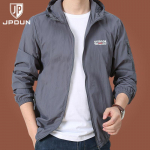 Meeste p&auml;ikesekaitseriided suvine uus v&auml;limine tuulejope, tugev t&otilde;mblukk, hingav UV-kindel, kiiresti kuivav nahk, mantlid 2023 L hall v&auml;rv