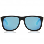 Ray Ban Rb4165f Justin Aasia sobivusega 622 55 Meeste p&auml;ikeseprillid Black Rubber/55-17-140