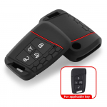 Silikoonist auto v&otilde;tme&uuml;mbrise kate VW 2018 Atlas Tiguan Golf 7 Magotan 4 nupu asendusega nutikas v&otilde;tmeta hoidik