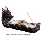 K&auml;sit&ouml;&ouml; Dragon Viirukiistme Dragon Design Peen tagasivoolu viirukihoidja Atraktiivne elutruu vertikaalne aroomiteraapia pliit sinine