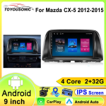 Autoraadio 2-DIN Android-autoraadio Mazda CX5 CX-5 CX 5 2012 - 2015 Autokomplekt Video autostereo autoraadio bluetooth 4 core 1GB+32GB carplay