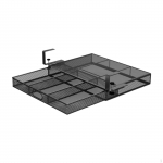 under Desk Drawer Basket Slide Out Large Capacity Container Hanging Storage Shelf for