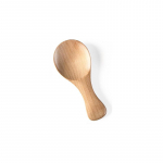 Mini Puidust lusikad V&auml;ike k&ouml;&ouml;k V&uuml;rts Maitseaine Lusikas Suhkur Tee Kohvi Kulp L&uuml;hike Varre Puust Lastelusikas 4pcs