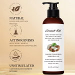 250 ml kookosp&auml;hkli massaaži&otilde;li keha juuksehoolduseks, sile toitev ja niisutav 1pc