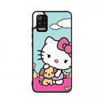 KT59 Hello Kitty Girl Case Xiaomi Poco X6 X4 M5 M6 F5 F6 C65 C55 C50 C51 C40 Redmi Note 7 8 14C A3X 13C 12C 11 10A 9C Pro musta diivani kate Redmi Note 8 Pro p&otilde;drapruun