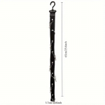 Roostevabast terasest m&uuml;tsiriiul 8 klambriga &ndash; mahutab 16 pesapallim&uuml;tsi &ndash; mootorita k&uuml;barahoidja kodu ja kapi jaoks must