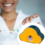 Toothpaste Dispenser Toothbrush Holder Easy to Use Space Saving Wall Mount Squeezer for Gray White