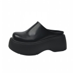 Kevadised Lamedad Platvormiga Muulad Kingad Naistele Slingback Sandaalid Uued Vabaaja K&otilde;ndimiseks Klipid Naistele 35 must