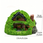 K&auml;sit&ouml;&ouml;, 1-osaline akvaariumi kaunistus vaik v&otilde;itleb kaladega varjatud koobas roomaja peidetud maastiku tarvikud Pack of 1