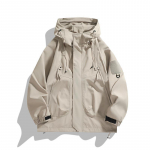 2024. aasta kevad/s&uuml;gis kapuutsiga jakid meestele ja naistele &ndash; vabaaja Korea stiilis v&auml;lisspordir&otilde;ivad XXL khaki