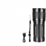 2025 Suure V&otilde;imsusega LED Taskulamp Kaasaskantavad V&auml;litingimuste Avariitaskulambid &Uuml;limalt Eredad Pika Valgusvihuga 1000m Taskulamp Laetav Suumitav Taskulamp