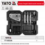 Citroen-Peugeot Diiselpihusti T&ouml;&ouml;riistakomplekt by YATO 10-piece set YT-05338