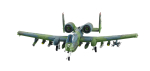 Lennukid-h&auml;vitajad Thunderbolt II 353. TFS Panthers BUNS Valmistootis 1/144 A-10A MB79-0096/HONEY gray