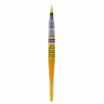 Pinceau pr&eacute;-rempli - Ink Brush - Jaune Citron iris&eacute; - Sennelier