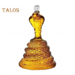 Ussiviski karahvin Naljakas loomapudel viskis&otilde;pradele Viski s&auml;ilituskonteiner Kodus&otilde;brakingitus viskihuvilisele isale abikaasale poiss-s&otilde;brale valge