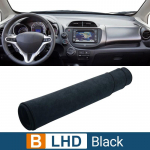 Auto armatuurlaua kate V&auml;ltige kerget padjandit p&auml;ikesevari UV-vastased vaibad libisemiskindlad matid Honda Fit Jazz GE 2008 2009 2010 2011 2012 2013 jaoks