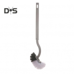 Pika k&auml;epidemega S-kujuline WC-poti hari, tugev puhastusj&otilde;ud, seinale kinnitatav vannitoahari valge