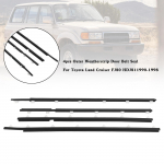 4 tk V&auml;limine Tihend Ukse V&ouml;&ouml;tihend Toyota Land Cruiser FJ80 HDJ81 90-98 jaoks