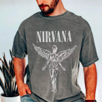 Nirvana In Utero Tuur Grunge Kurt Cobain Ingelik S&auml;rk XXL