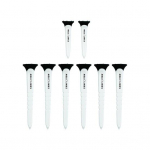 8 komplekti reguleeritava k&otilde;rgusega golfi triibud, mis v&auml;hendavad h&otilde;&otilde;rdumist, k&uuml;lgmist p&ouml;&ouml;rlemist, plastikust tiisid Golfitarvikud