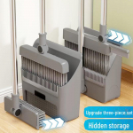 Pehmete harjastega hari ja k&uuml;hvel komplekt kleepumatu karvade funktsiooni ja kaabitsaga