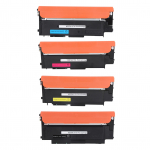 4 tk toonerikassetti HP 117A W2070A W2071A W2072A W2073A jaoks, asendus HP Color Laser 150a jaoks