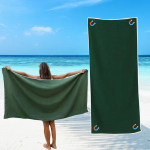 Towel 75 x 30 inch Absorbent Portable Quick Dry Pool for Fitness Gym Bathing Swimming valge