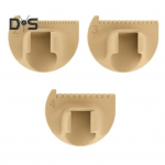 3 tk libisemiskindel &otilde;mblusmall DIY &otilde;mblusjuhend T&ouml;&ouml;riistad Mitmeotstarbeline kompaktne disain kaasaskantav &otilde;mblusmalli komplekt pruun