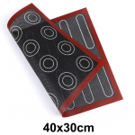 Silikoonist makroonide k&uuml;psetusmatt k&uuml;psetusvormidele, makroonide, k&uuml;psetiste, k&uuml;psiste valmistamiseks, professionaalse kvaliteediga, mittekleepuv