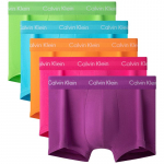Calvin Klein Rainbow Series Mitmev&auml;rvilised Madala V&ouml;&ouml;kohaga Mugavad Hingavad H&otilde;&otilde;rumisvastased Alusp&uuml;ksid 5-pakk Meeste Alusp&uuml;ksid NB3916-900 S