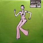 12-tolline vin&uuml;&uuml;lplaat GROOVE THING - King / Binwa EB76 Eightball Records 1995 USA Tantsu- ja Elektrooniline Kasutatud