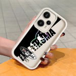 Pehme silikoonist ruudukujulise redeliga printimismustriga telefoni korpus, t&auml;iskaanega kaamera p&otilde;rutuskindel kaitse kummist &uuml;mbris Xiaomi Redmi jaoks Redmi 9A pruun