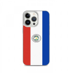 Coque iPhone &ndash; Drapeau Paraguay &ndash; iPhone 13 Pro &ndash; Supp &ndash; Mitmev&auml;rviline &ndash; Plastikust l&auml;bipaistev