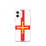 Coque T&eacute;lephone Drapeau Guernesey &ndash; iPhone 12 mini