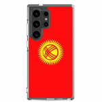 Coque T&eacute;l&eacute;phone &ndash; Samsung &ndash; Galaxy S21 Ultra &ndash; Drapeau Kirghizistan &ndash; Supp &ndash; Mitmev&auml;rviline