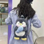Armsad kaisukala pingviinikujulised seljakotid Naistele Multikakujuline L&otilde;bus &Otilde;lakott Uus Trendikas Personaalne T&uuml;drukute Moodne Seljakott Kawaii Loomakujuline Seljakott