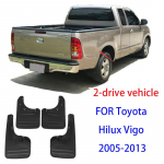 4 tk porilappide pritsmekaitsed Toyota Hilux Vigo 2005-2014 jaoks eesmised ja tagumised porilauad poriklapid poritiibade tarvikud 05-13 2drive vehicle