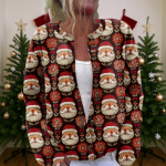 Naiste j&otilde;ulukampsun Armas l&otilde;bus j&otilde;ulukampsun S&uuml;gis ja talv Pikkade varrukatega kootud kampsun L