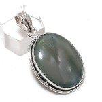 Labradorite Gemstone Handmade 925 Sterling Silver Jewelry Pendant 1.77 c8g65