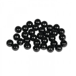 Perles en bois poli 6 mm Bleu clair 115 pi&egrave;ces sinine