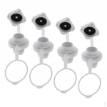 4 pieces Universal Boston Valve Kayak Canoe Air Valves Plug With Lock