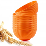 8 tk teraviljakaussi komplekt purunematu kauss Kerge korduvkasutatav magustoidu- ja salatikauss Vastupidav hommikus&ouml;&ouml;gikauss supikauss n&otilde;udepesumasin