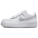 Nike Air Force 1 Shadow Valge Metallik H&otilde;be Naiste Tossud Puht-Plaatina Mustaks T&otilde;mbunud Sinine CI0919-119 44.5