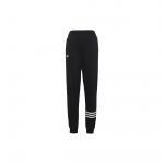 Adidas Kampuse 00. aastate seeria logo tikitud elastne v&ouml;&ouml;koht Slim-Fit mansettidega kootud s&ouml;rkijad naiste all&auml;&auml;red, must IB7321 M