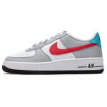 Nike Air Force 1 LE GS Hall Punane Sinine Laste tossud Valge University-Red HF0743-161 36