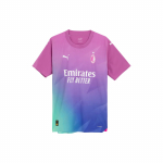 Puma Letter &Uuml;mmarguse kaelusega L&uuml;hikeste varrukatega Retro Jalgpallis&auml;rk Meeste Topid Roosa 770398-03 S