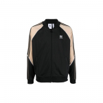 Adidas Originals triibuline Trefoil logo tikitud jakk Meeste jakk Must HI3000 XS