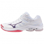 Mizuno Wave Voltage 2 Valge Lilla Indigo Naiste Tennised Camellia-Rose V1GC246020 36