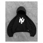 ZYLLO Harajuku Retro Uus Mustriga Tr&uuml;kk Avaneva Lillega Kampsun Kapuutsiga Kampsun Y2K Street Hip-Hop Vabaaja Lahtine Sweatshirt Paari &Uuml;laosa S